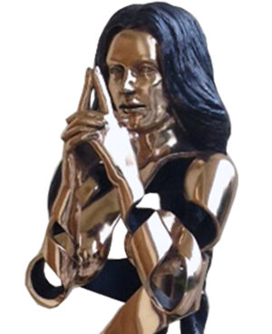 mudra-bronze-statue