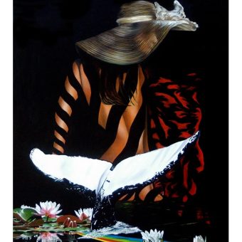 Painting Oil On Canvas Siren