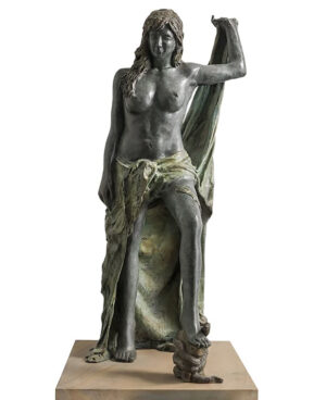 marzia-bronzestatue